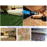 Many different kinds of carpet.