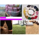 Many different kinds of carpet.