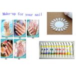 Many different kinds of cosmetic.