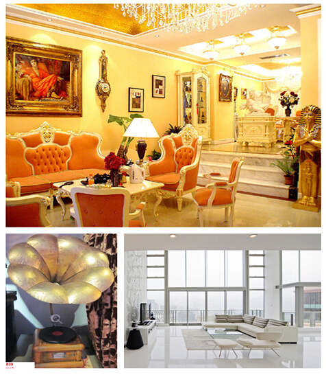 All items inside sitting room