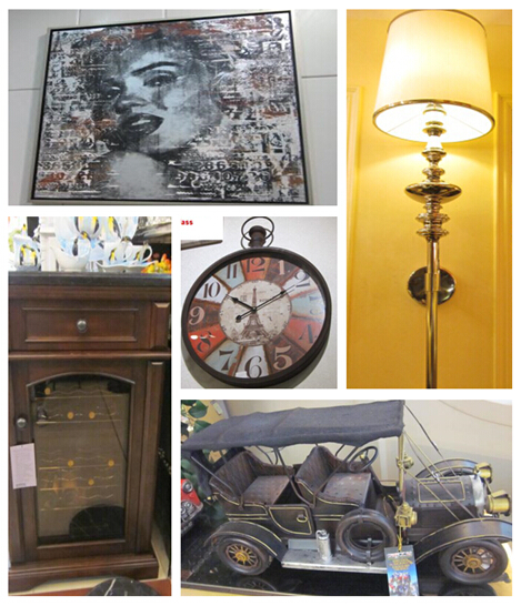 All items inside sitting room