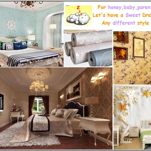 Many different kinds of wallpaper.