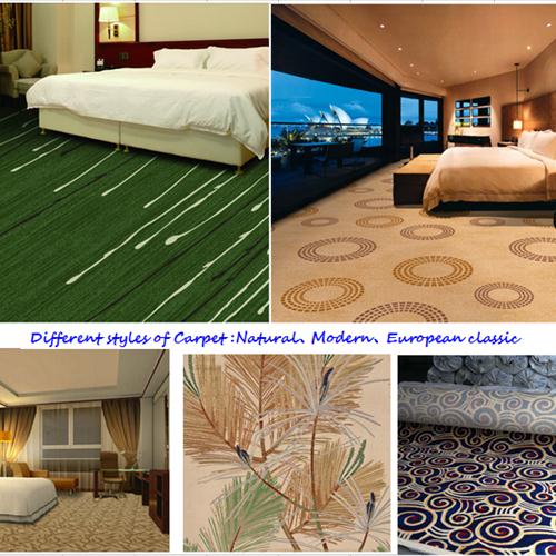 Many different kinds of carpet.