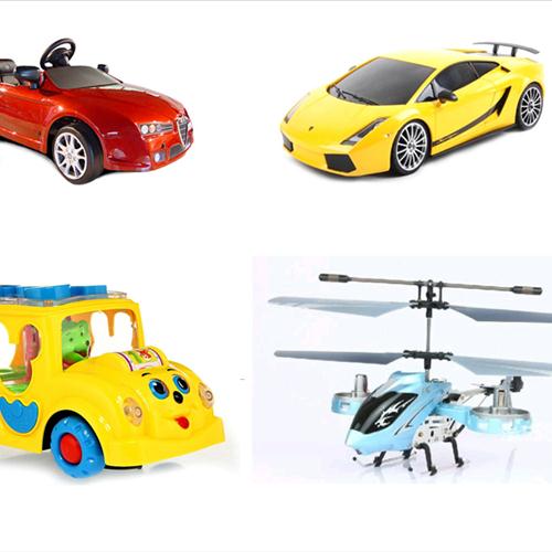 Many different kinds of toys.