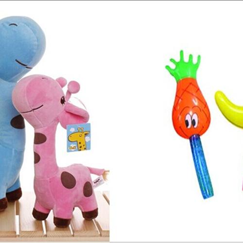 Many different kinds of toys.