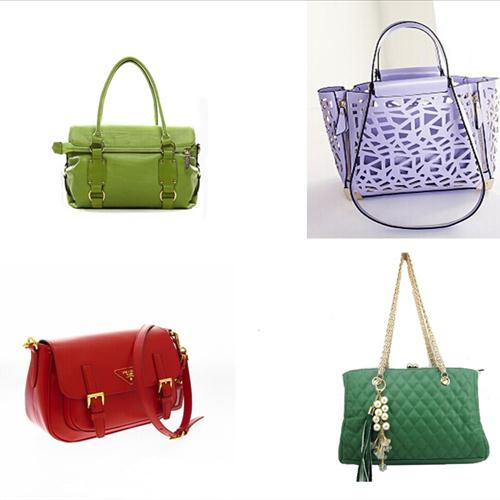 Many different kinds of bag.