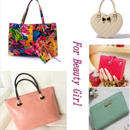 Many different kinds of bag.