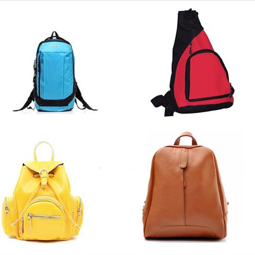 Many different kinds of bag.