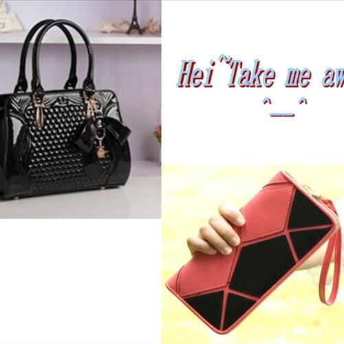 Many different kinds of bag.